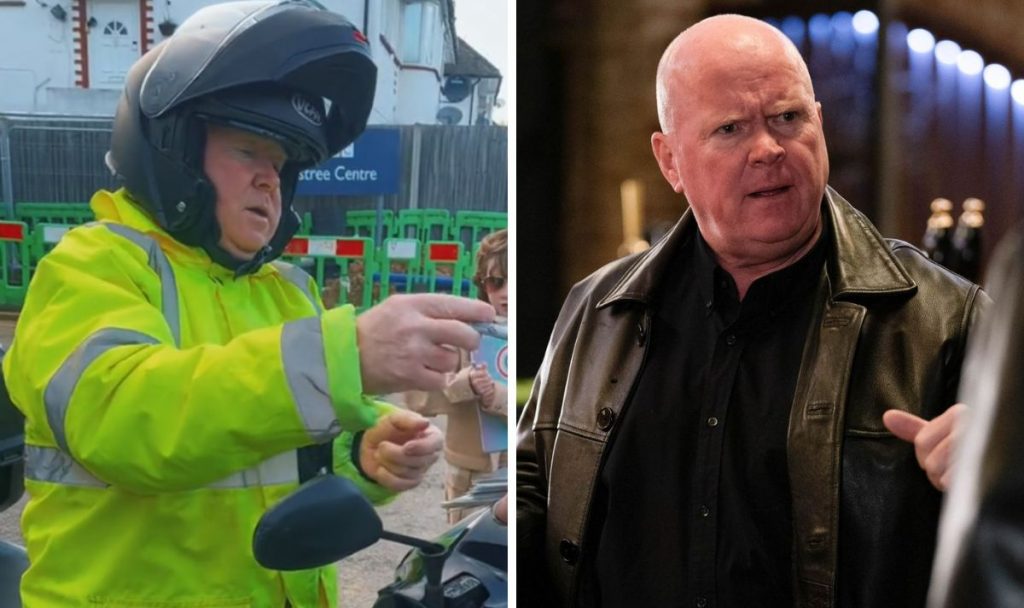 EastEnders fans shocked as Phil Mitchell actor leaves set on 'teen scooter' Phil Mitchell Scooter