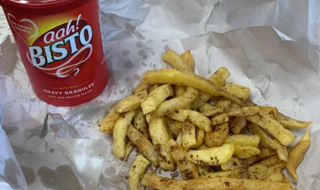 Fast-food fan goes viral as 'vile' fish and chippy tea hack branded 'disgusting' Fish and Chips