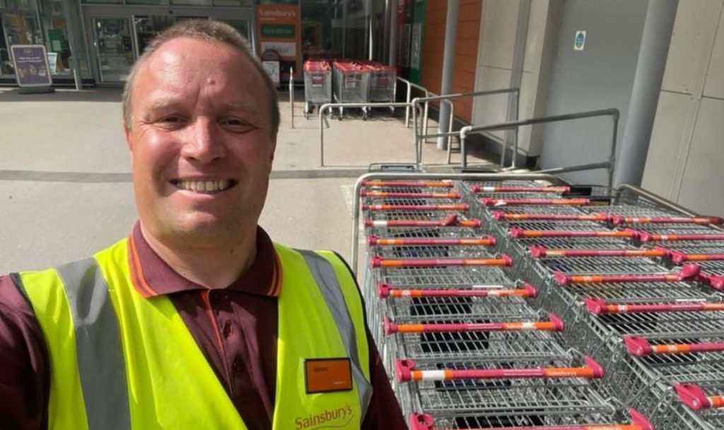 'I've pushed trolleys at Sainsbury's for 16 years – I'd never do anything else' @JamesBeardwell