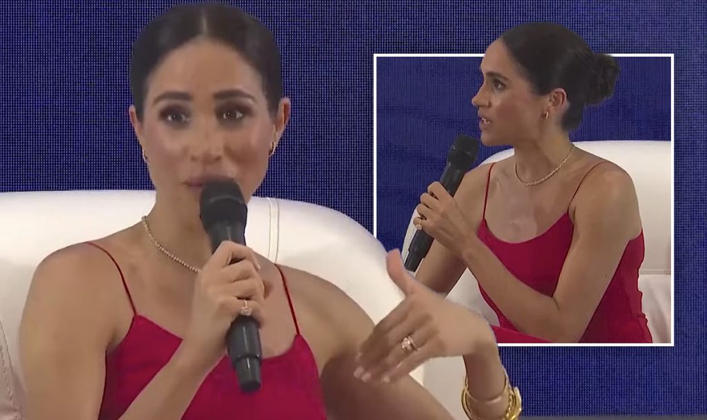 Meghan Markle changes Nigeria dress after 'quickly getting memo to fit in' Meghan Markle