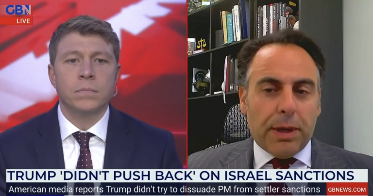 Britain's actions over Israel could threaten special relationship, warns Trump's lawyer